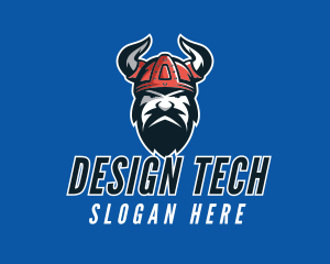 Angry Viking Gaming logo design