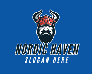 Angry Viking Gaming logo design