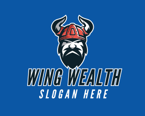 Angry Viking Gaming logo design