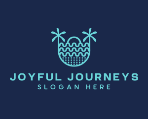 Vacation Beach Travel logo