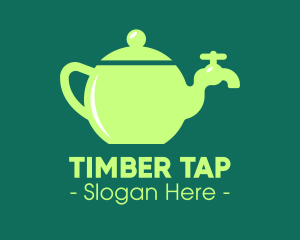 Green Teapot Tap logo design