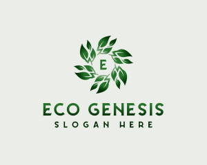 Botanical Eco Nature logo design