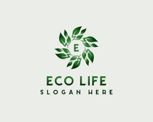 Botanical Eco Nature logo design