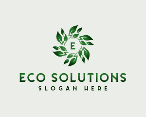 Botanical Eco Nature logo design