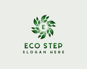 Botanical Eco Nature logo design