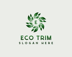 Botanical Eco Nature logo design