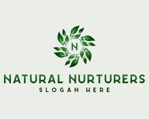 Botanical Eco Nature logo design