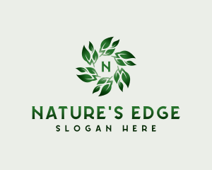 Botanical Eco Nature logo design