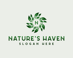 Botanical Eco Nature logo design