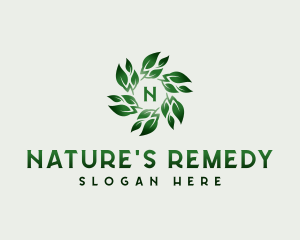 Botanical Eco Nature logo design