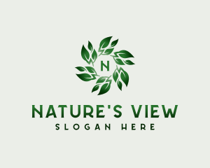 Botanical Eco Nature logo design