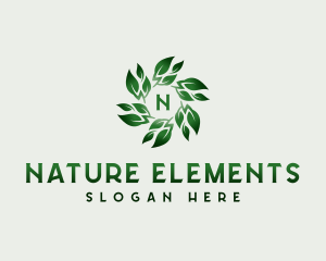 Botanical Eco Nature logo design