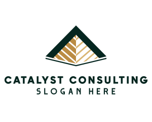 Corporate Pyramid Arrow logo