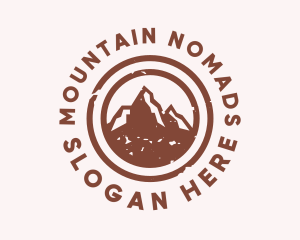 Circle Mountain Camping  logo design