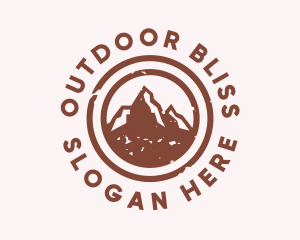 Circle Mountain Camping  logo design