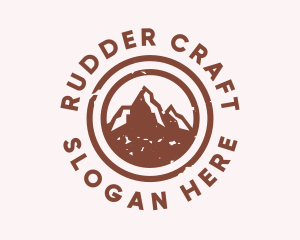 Circle Mountain Camping  logo design