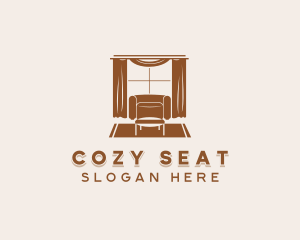 Curtain Armchair Furnishing logo