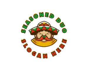 Chili Mexican Guy logo design