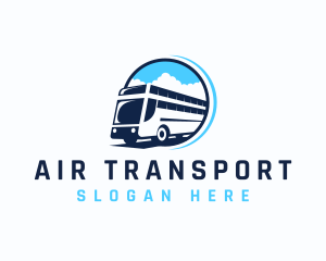 Bus Transportation Logistics logo design