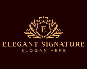 Luxury Royal Ornament  logo design