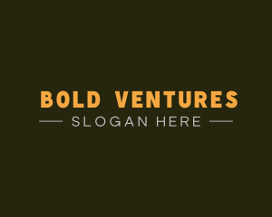 Generic Bold Company logo design