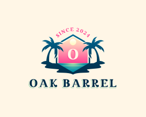 Ocean Beach Travel logo design