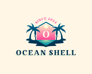 Ocean Beach Travel logo design