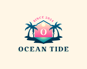 Ocean Beach Travel logo design