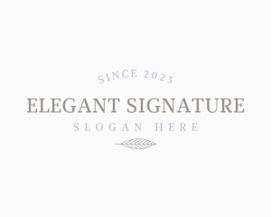 Elegant Generic Business logo design