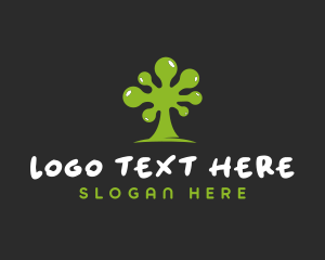 Green Slime Tree logo