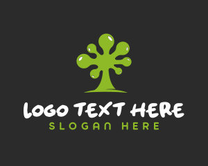 Green Slime Tree logo