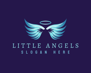 Spiritual Holy Wings logo design