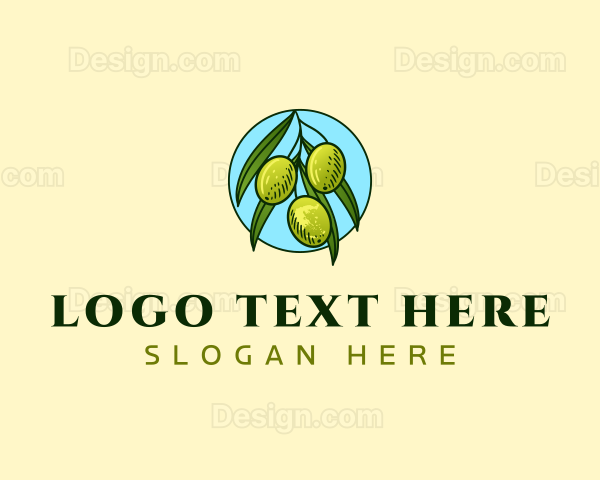 Olive Tree Greece Logo