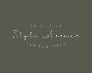 Dainty Cursive Business logo design