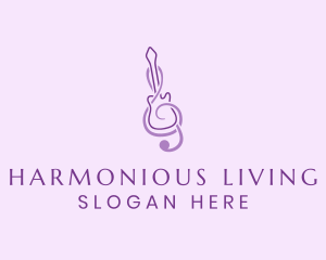 Guitar Clef Harmony logo