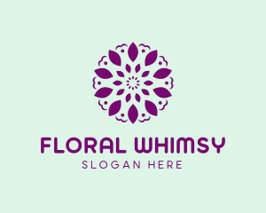 Floral Symbol Pattern logo