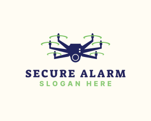 Security Drone Camera logo design