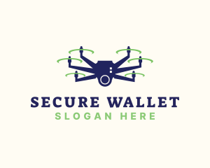 Security Drone Camera logo design