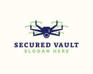 Security Drone Camera logo design