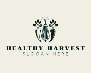 Farm Harvest Radish logo design