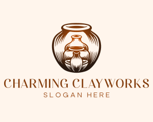 Handmade Pottery Craft logo