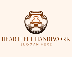 Handmade Pottery Craft logo