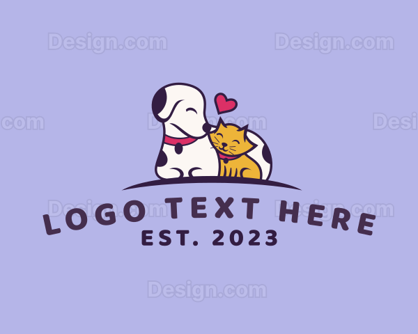 Dalmatian Dog Cat Pet Logo