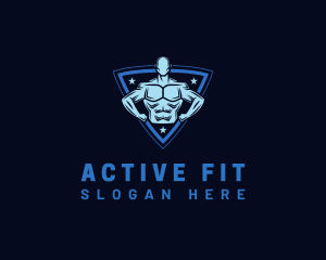 Fitness Body Exercise logo design