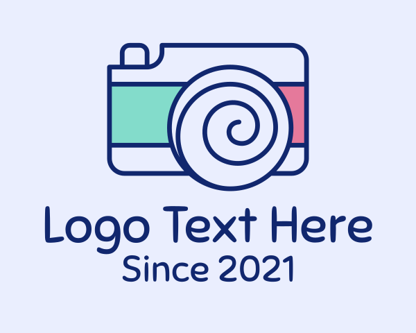 Disposable Camera logo example 4