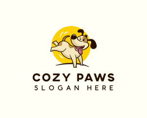 Playful Dog Veterinary logo design