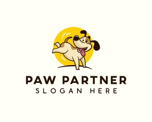 Playful Dog Veterinary logo design