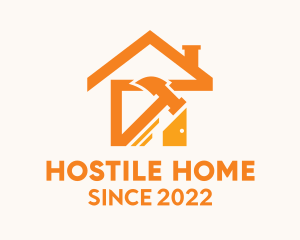 Hammer Home Construction  logo design