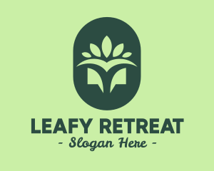 Leaf Natural Spa  logo design