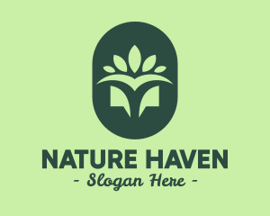 Leaf Natural Spa  logo design